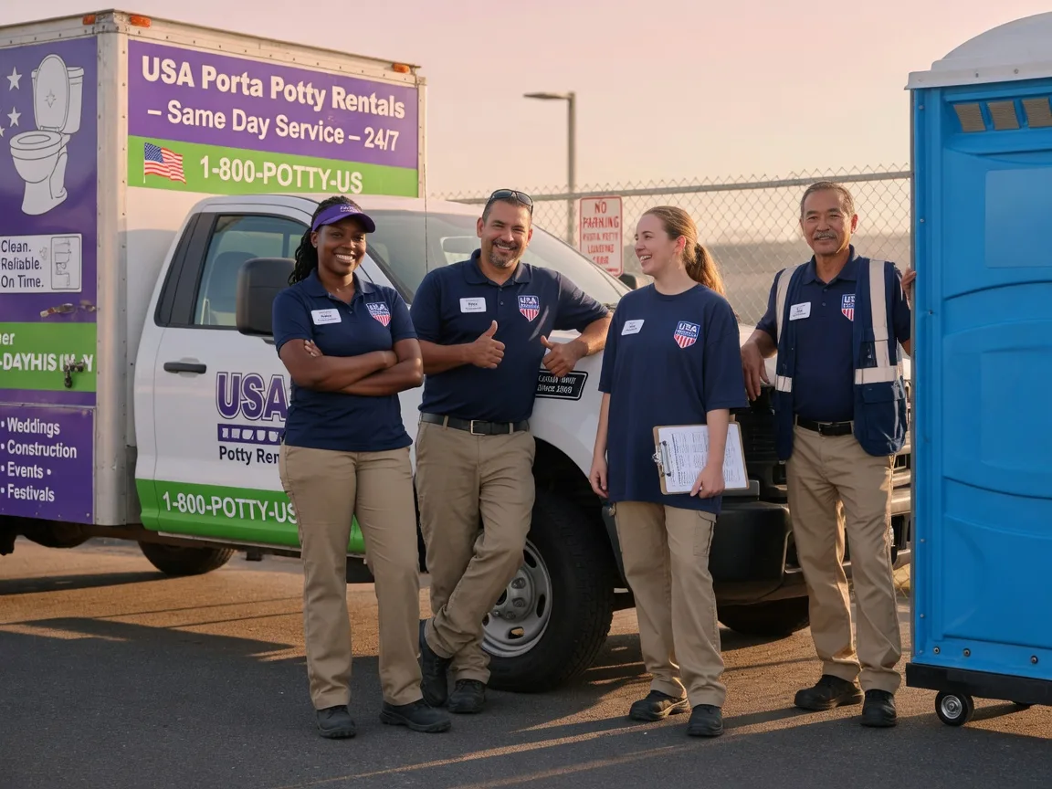 Porta Potty Rental company in Cloverdale, CA